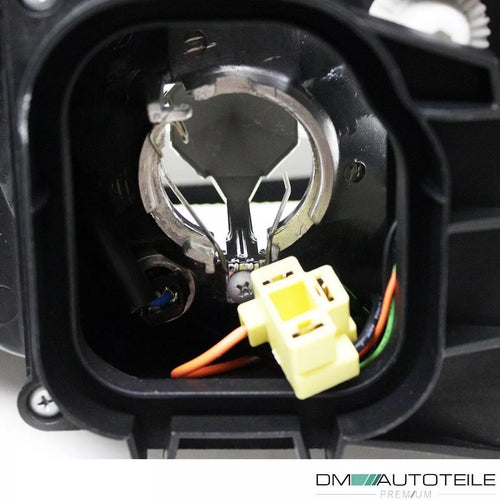 Set Fari H4 Vetro Nero per Ford Focus I anno 98-01