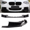 Spoiler anteriore lama anteriore Nero per BMW F20 F21 prefacelift 11-15