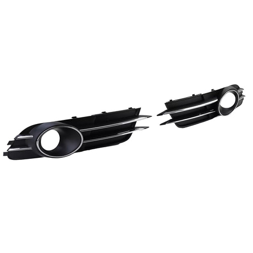 Griglia mascherine paraurti cromata per Audi A6 C7 4G 10-14 senza S-Line