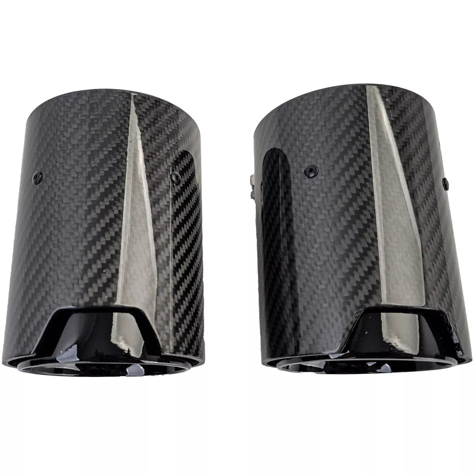 2 terminali in carbonio adatti, per BMW Serie 2 F22 F23 M235i M240i