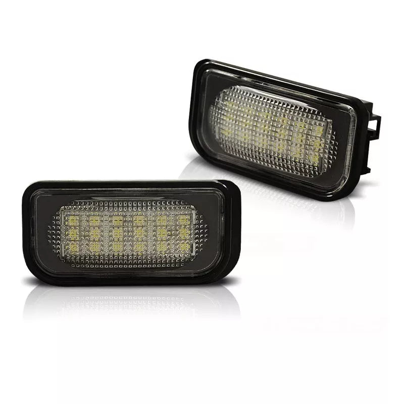 Luci targa upgrade led per mercedes classe c w203 lim 00-07