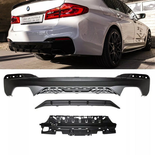 Diffusore posteriore diffusore Nero per BMW G30 G31 M