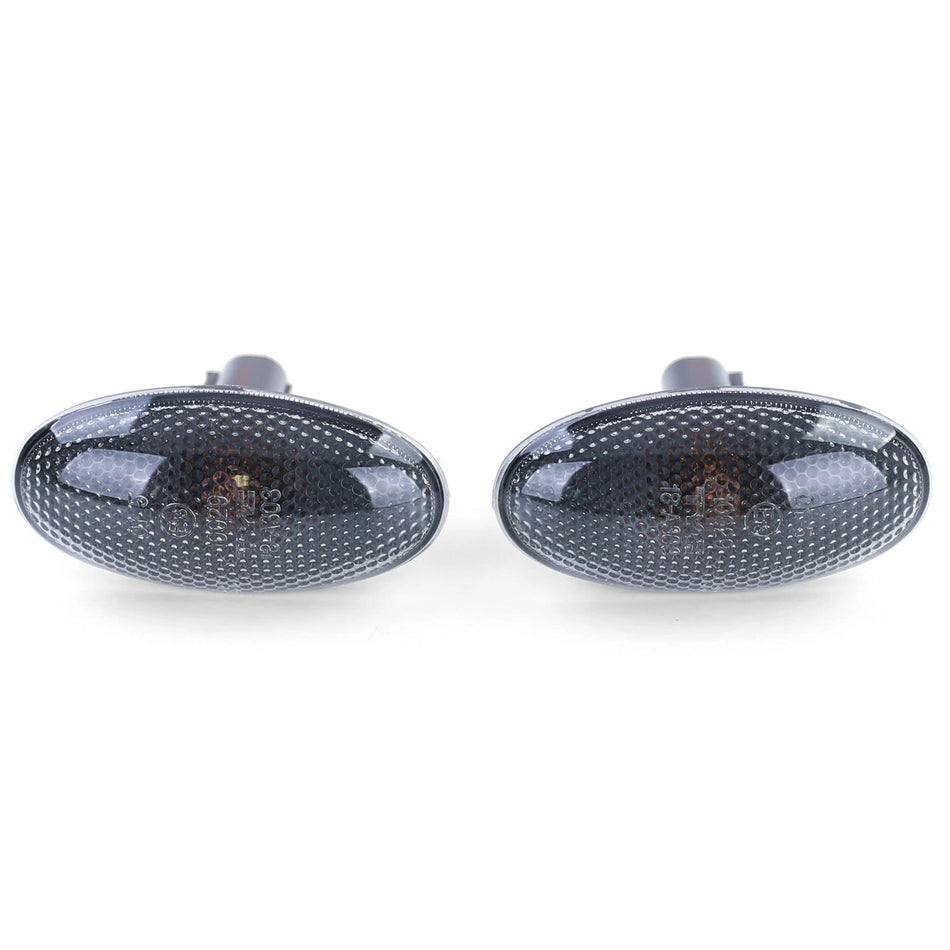 Coppia frecce laterali fumè nere, per Suzuki Swift Grand Vitara Opel Agila B