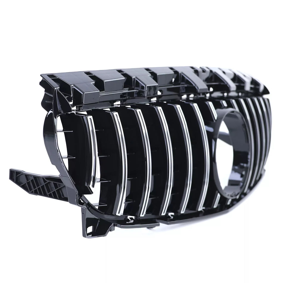 Griglia radiatore Sport nera cromata, per Mercedes CLA X117 Shooting Brake 15-19