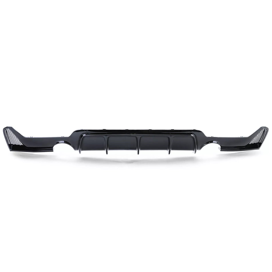 Diffusore posteriore lucido + terminale look 440 per BMW F32 F33 F36 425 428 430