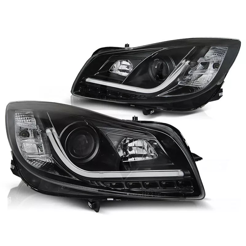 Fari luce diurna led Nero LTI per Opel Insignia 08-12