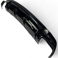 Diffusore + Terminali di Scarico (NERO) CLA45 per Mercedes Cassa CLA C117 X117