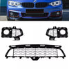 Set griglia paraurti Nero Lucido per BMW F32 F36 F36 F36 M pacchetto