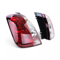Luci Posteriori Vetro Trasparente Rosso Chiaro, per Fiat 500 2007-2015