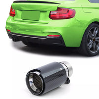 Terminale di Scarico Sportivo Carbonio Nero, per BMW Serie 2 F22 F23 dal 12