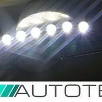 Mercedes W211 S211 LED TFL luce cromata mod Avantgarde 06-09 Mopf +R87
