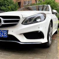 SPOILER ANTERIORE FLAPS SPOILER per MERCEDES W212 CLASSE E 2013-2015