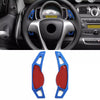 Palette prolunga alluminio blu per Smart ForTwo 451 Coupe Cabrio 09-19