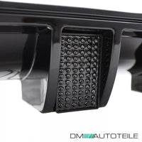 Diffusore Nero Lucido + LED per BMW F80 F82 M3 M4