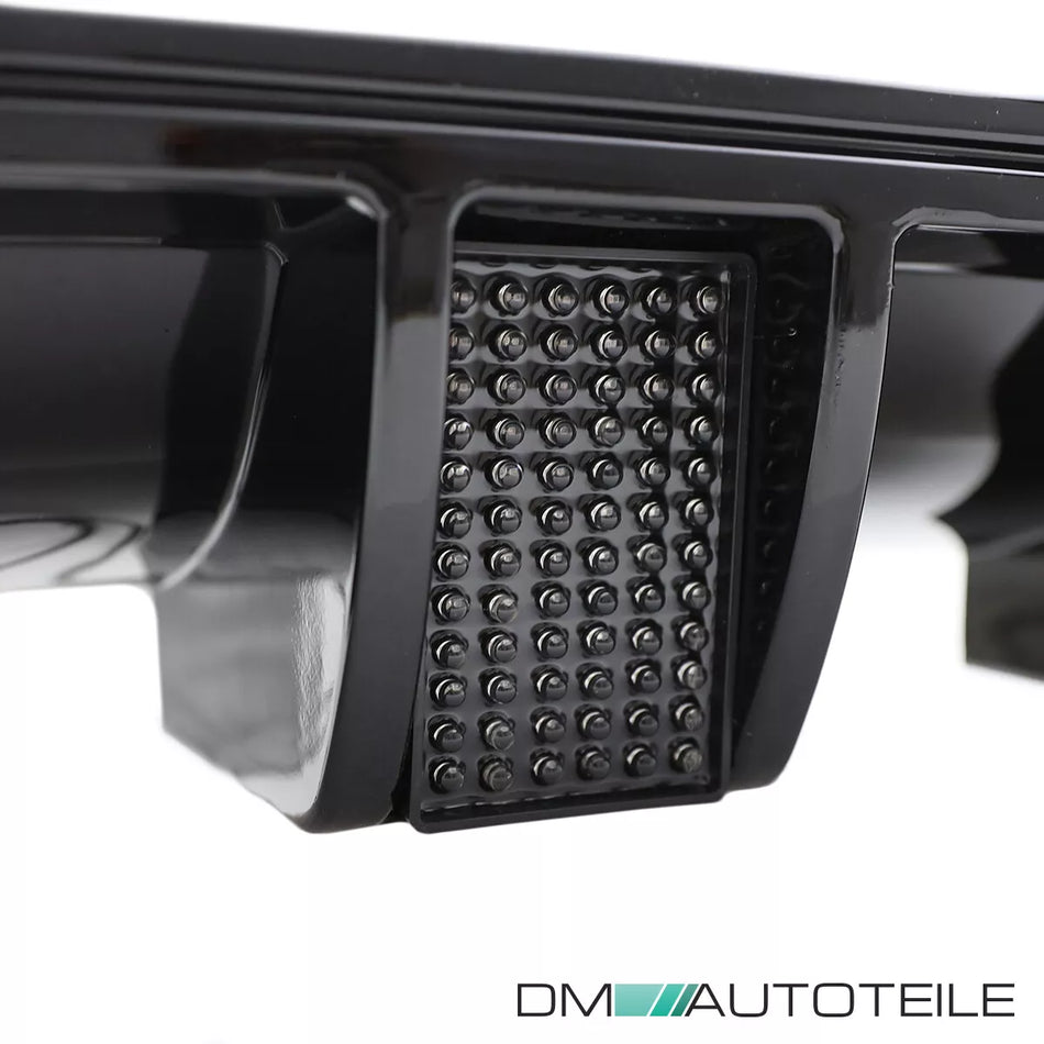 Diffusore Nero Lucido + LED per BMW F80 F82 M3 M4