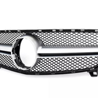 Griglia Radiatore per Mercedes W176 Classe A ARGENTO 15-18 LIFTING