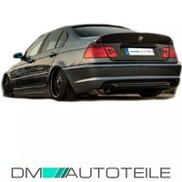 Diffusore posteriore per BMW E46 M coupé cabrio touring Nero
