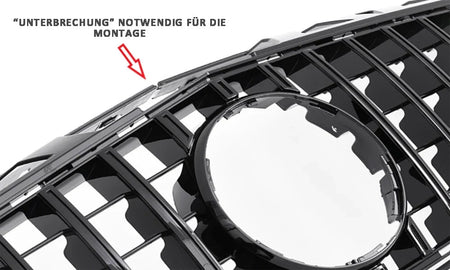 Griglia radiatore Sport Panamericana GT per Mercedes W218 X218 CLS 11-14 – vista 3