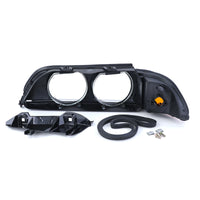 Vetro diffusore faro destro per BMW E39 95-04 berlina touring