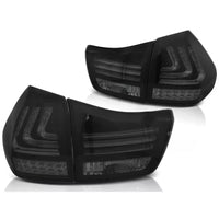 Fanali posteriori LED Lightbar per Lexus RX 330/350 2003-2008 Nero/fumo