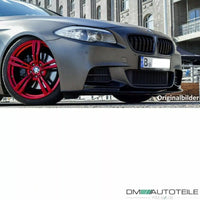 DM Nightvision set Griglia Nero Lucido doppio ponte per BMW F10 F11
