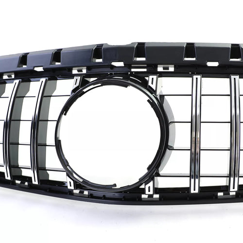 Griglia Sport nera lucida cromata adatta, per Mercedes Classe B W246 14-18