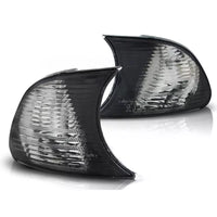 Set frecce anteriori vetro fumo fumo per BMW Serie 3 E46 Coupe Cabriolet 99-01