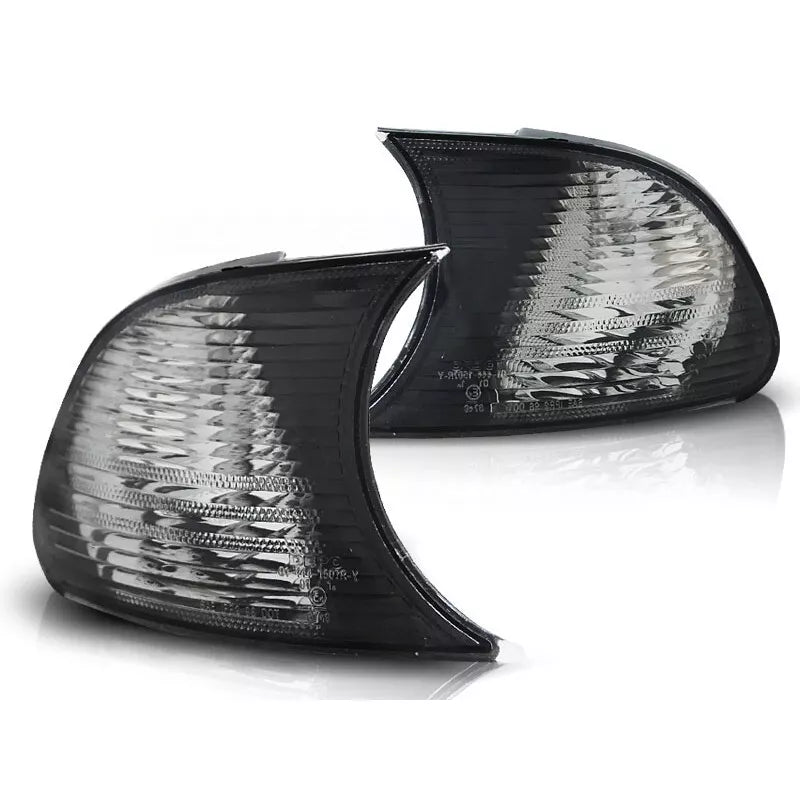 Set frecce anteriori vetro fumo fumo per BMW Serie 3 E46 Coupe Cabriolet 99-01