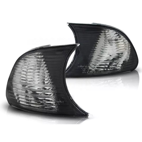 Set frecce anteriori vetro fumo fumo per BMW Serie 3 E46 Coupe Cabriolet 99-01