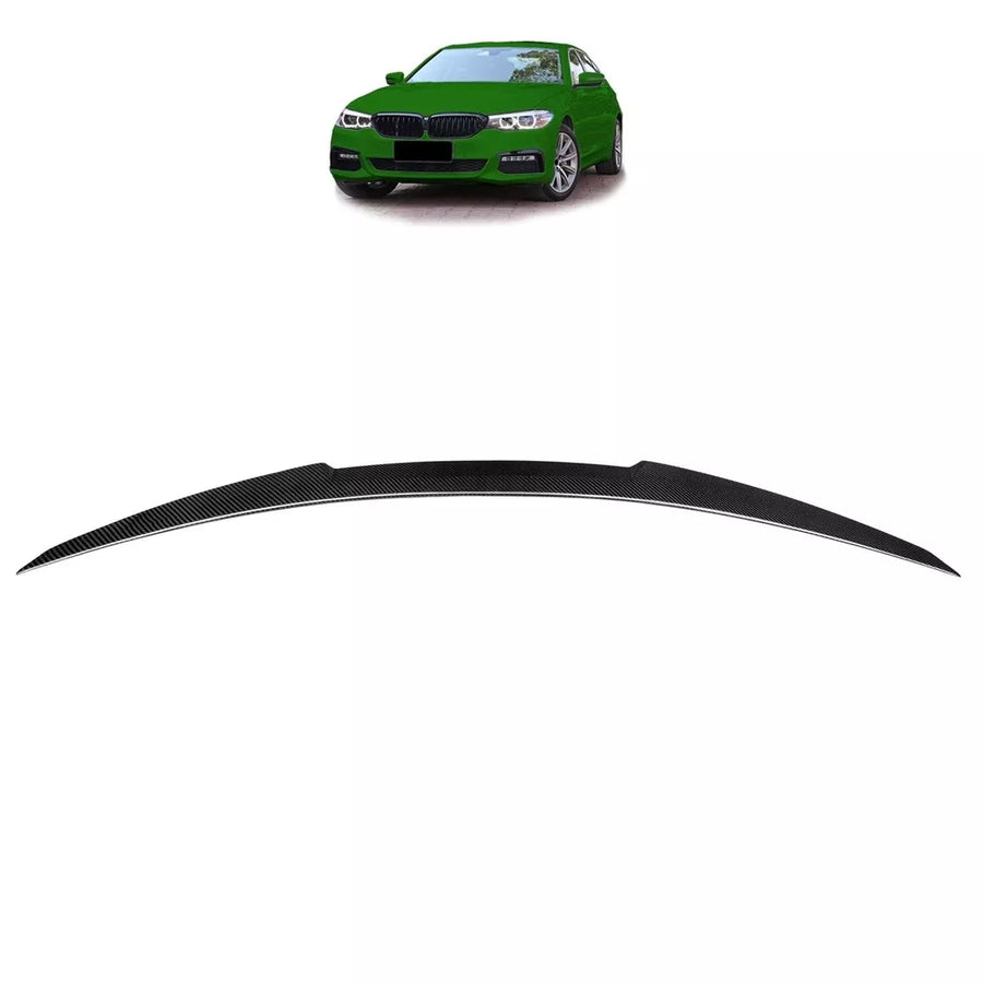 Spoiler Posteriore Evo Bagagliaio vero carbonio per BMW Serie 5 G30 anche GT