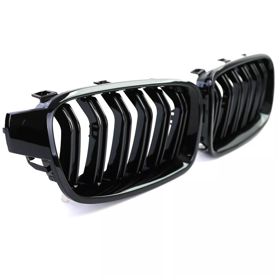 Griglia radiatore sportiva doppia barra nera lucida adatta per BMW F30 F31 11-19