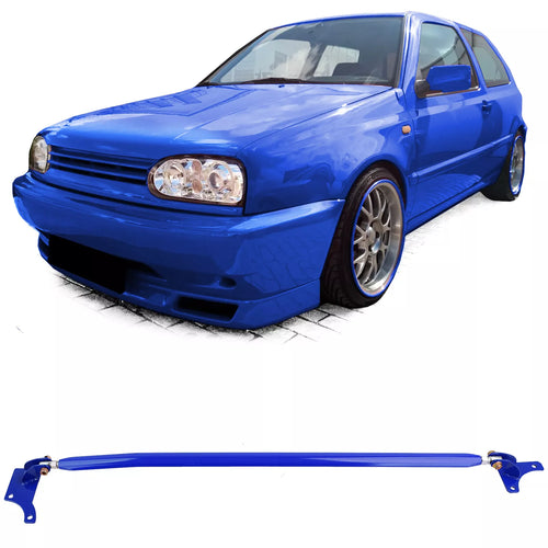 Barra duomi alluminio blu regolabile per VW Golf 4 + Bora 97-03