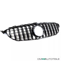Griglia nera per Mercedes C-Kl. W205 S205 Mopf Sport-Panamericana