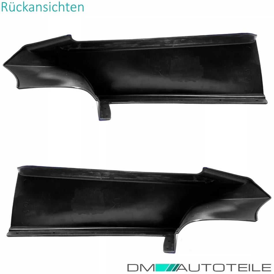 Spoiler anteriore per BMW Serie 3 F30 F31 M Lippe Nero