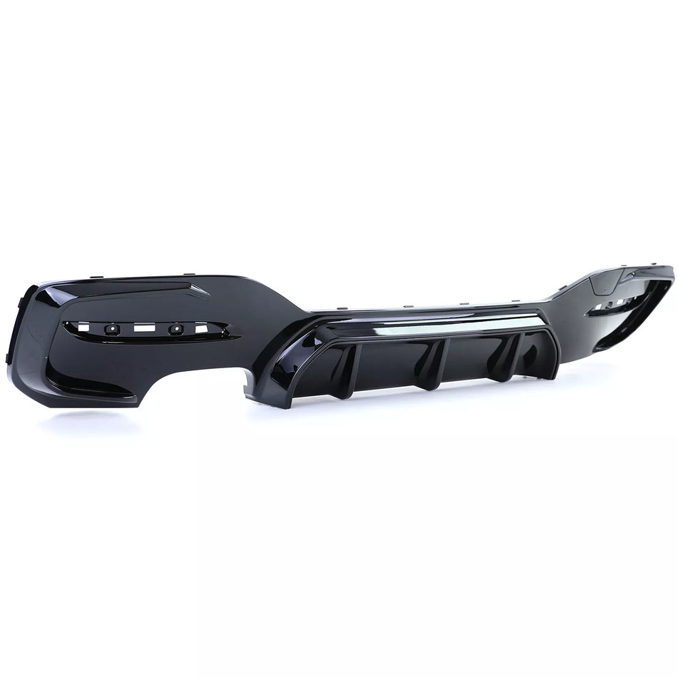 Diffusore posteriore, performance Nero, per BMW Serie 1 F20 F21 120 125 15-19
