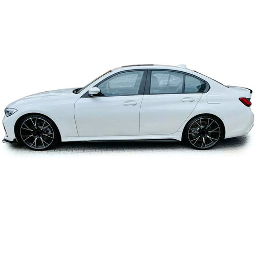 Set modanature Shadow Line nere lucide adatte per BMW Serie 3 G20 dal 2019