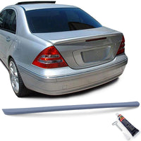 Spoiler posteriore labbro spoiler look + ABE per Mercedes C W203 berlina 00-07