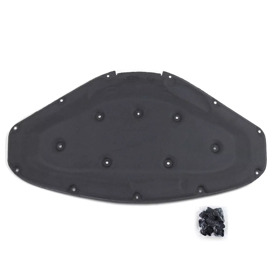 Tappetino isolante cofano motore con clip adatto per BMW Serie 3 F30 F31 11-19