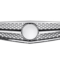 Griglia Sport Griglia Radiatore per Mercedes W204 C204 NERO + CROMATO