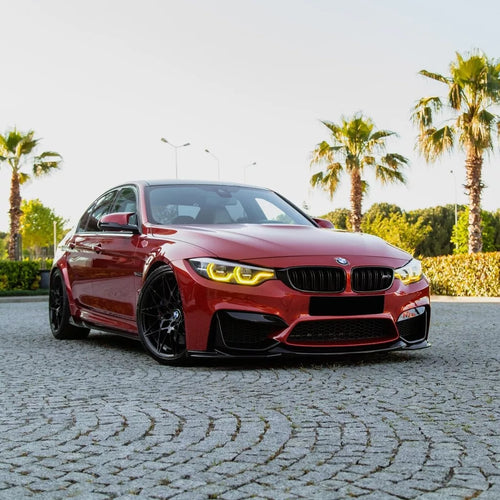 lama anteriore spoiler anteriore Lucido V3 per BMW M3 F80 M4 F82 F83 14-20