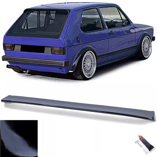 Spoiler tetto spoiler posteriore GTI nero lucido per VW Golf 1 74-85
