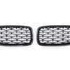 per BMW SERIE 3 F30 F31 SPORT GRIGLIA DIAMANTE LUCIDO NERO