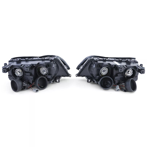 Set fari H7 incl. attuatori adatti, per BMW Serie 3 E46 berlina Touring 01-05