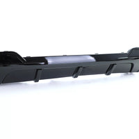 Diffusore posteriore lucido terminali 4 tubi vero carbonio BMW F10 F11 535i 535d