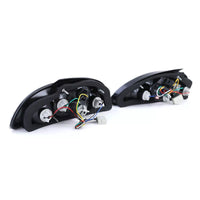 Fanali posteriori in vetro trasparente nero per MG F Cabrio RD TF 95-05