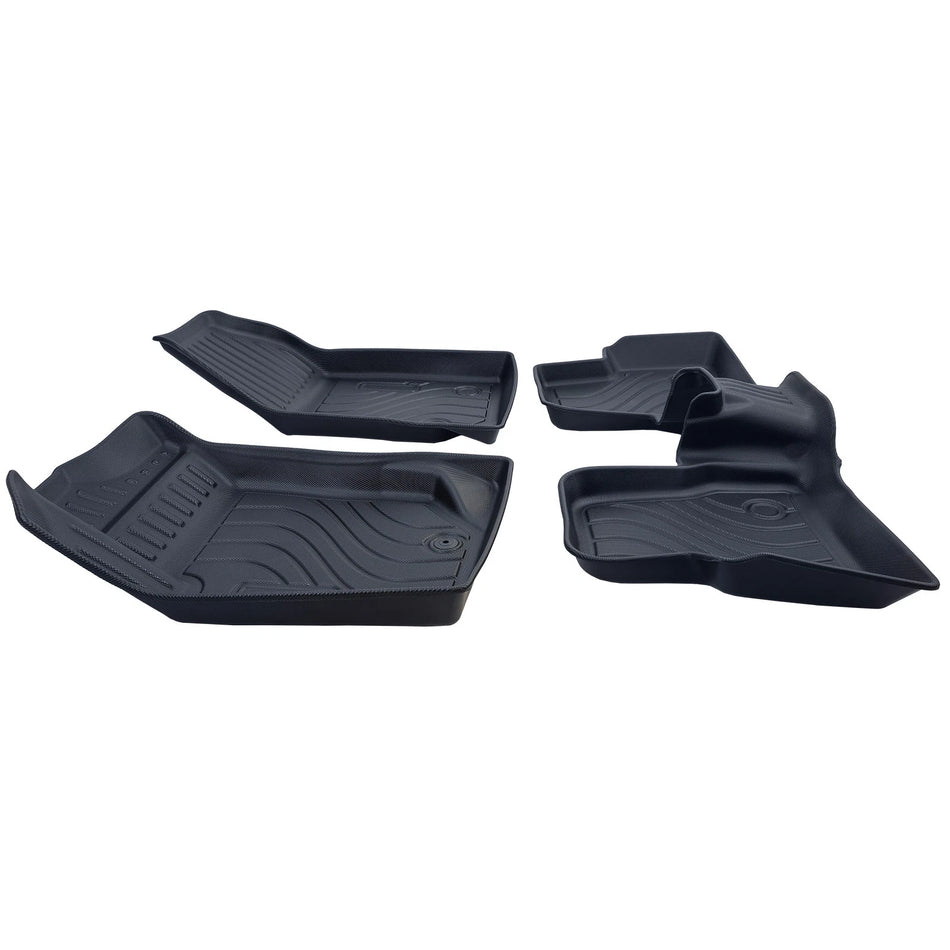 Tappetini Auto Gomma 3D Nero Premium Set, per Peugeot 208 II dal 2019