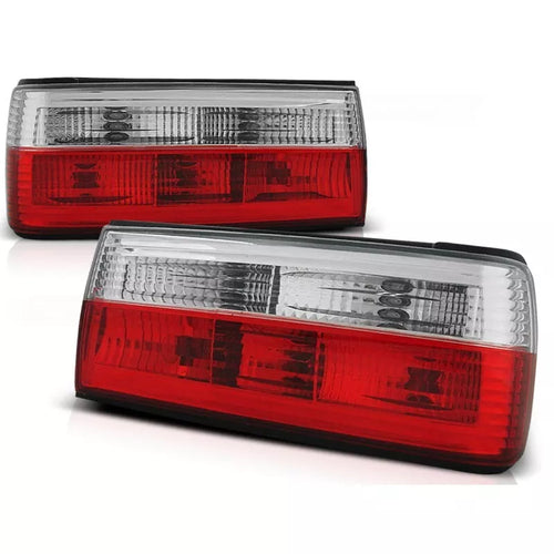 Luci posteriori rosso/bianco per BMW Serie 3 E30 1987 al 1994