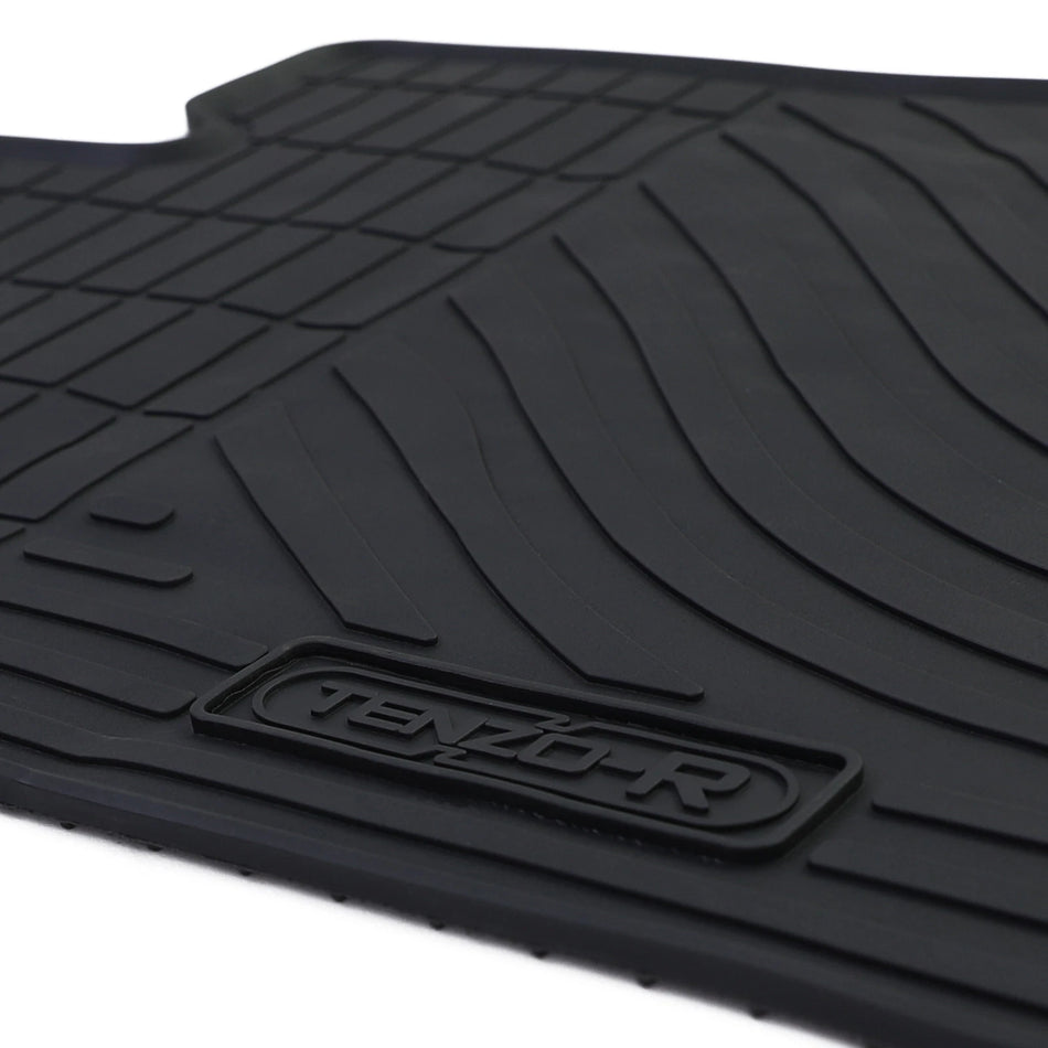 Tappetini auto in gomma neri set premium, per Mercedes Classe E W210 S210 95-02