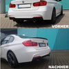SET spoiler anteriore miniera diffusore Spoiler Posteriore per BMW F30 M Sport