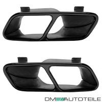 Diffusore posteriore Nero Lucido + pannelli per Mercedes CLA W117 2013-2016